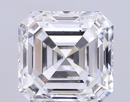 8.06ct E SI1 Rare Carat Ideal Cut Asscher Lab Grown Diamond