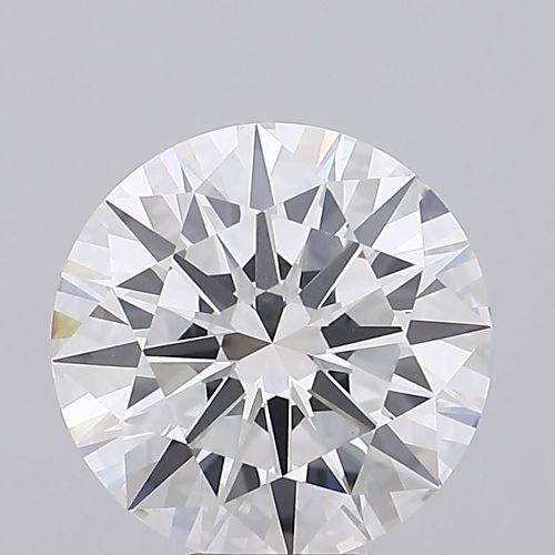 8.01ct G VVS2 Rare Carat Ideal Cut Round Lab Grown Diamond