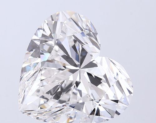 11.07ct F VS2 Rare Carat Ideal Cut Heart Lab Grown Diamond