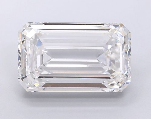 15.03ct F VS1 Rare Carat Ideal Cut Emerald Lab Grown Diamond