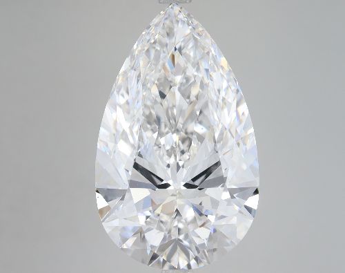 11.04ct E VS1 Rare Carat Ideal Cut Pear Lab Grown Diamond