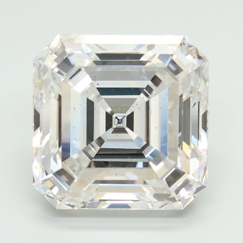 12.01ct E SI1 Rare Carat Ideal Cut Asscher Lab Grown Diamond