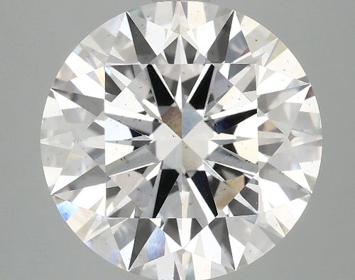 5.10ct F SI1 Rare Carat Ideal Cut Round Lab Grown Diamond