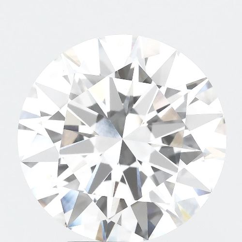 5.26 Carat Round Lab Diamond