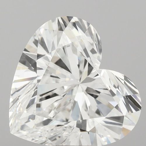7.28ct E VS1 Rare Carat Ideal Cut Heart Lab Grown Diamond