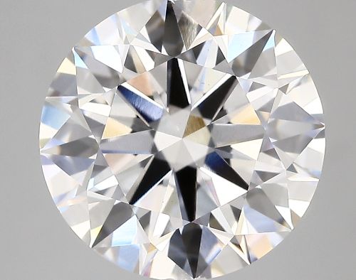 6.04ct D VS1 Rare Carat Ideal Cut Round Lab Grown Diamond