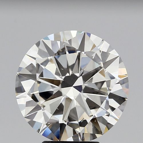 5.03ct H VS2 Very Good Cut Round Lab Grown Diamond