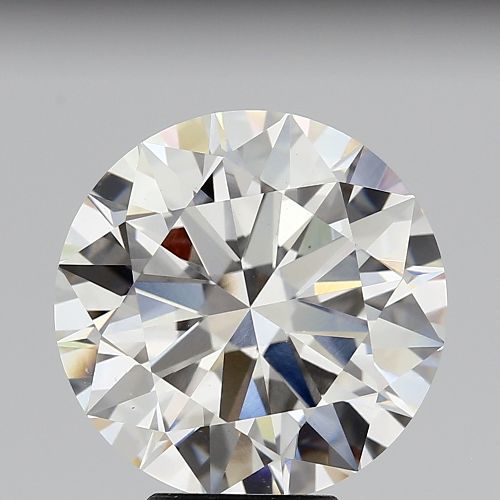 6.03ct H VVS2 Excellent Cut Round Lab Grown Diamond