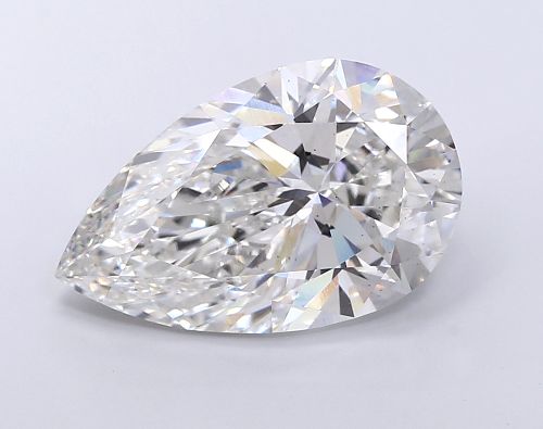 11.08ct F VS2 Rare Carat Ideal Cut Pear Lab Grown Diamond