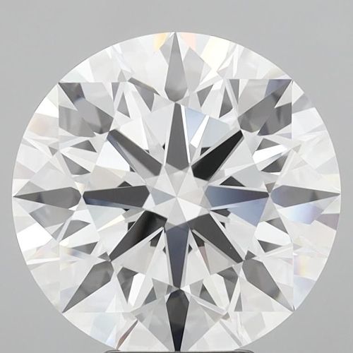 5.93ct D IF Rare Carat Ideal Cut Round Lab Grown Diamond