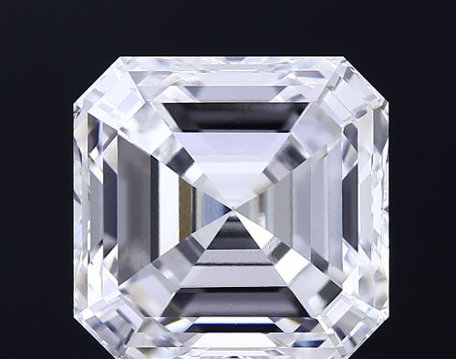9.02ct E VVS2 Very Good Cut Asscher Lab Grown Diamond
