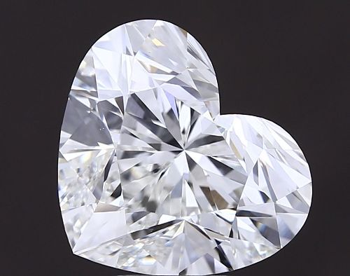 7.02ct G VS1 Rare Carat Ideal Cut Heart Lab Grown Diamond