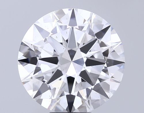 11.51ct F SI1 Very Good Cut Round Lab Grown Diamond