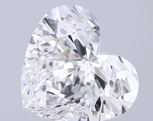 8.36ct F VVS2 Rare Carat Ideal Cut Heart Lab Grown Diamond