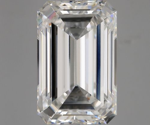 16.03ct F VVS2 Rare Carat Ideal Cut Emerald Lab Grown Diamond