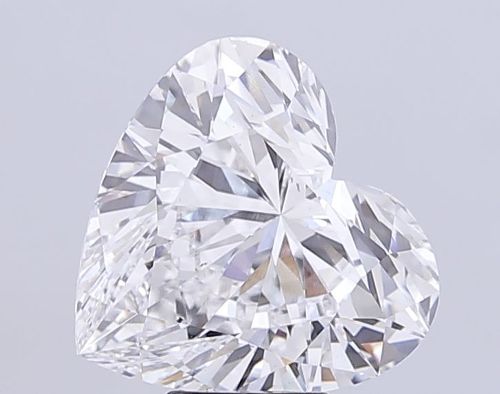8.02ct E VS1 Rare Carat Ideal Cut Heart Lab Grown Diamond