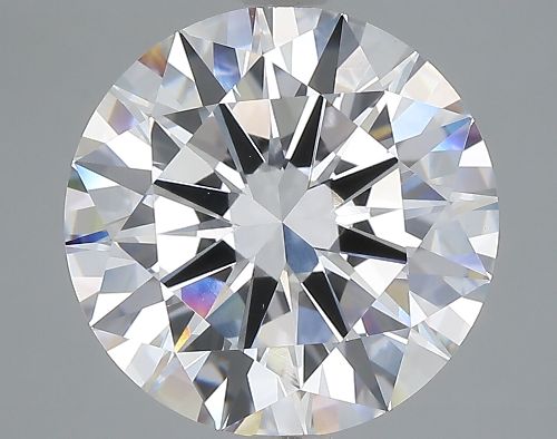 6.06ct D VVS2 Excellent Cut Round Lab Grown Diamond
