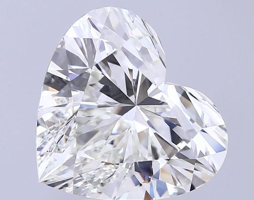7.05ct G VS1 Rare Carat Ideal Cut Heart Lab Grown Diamond