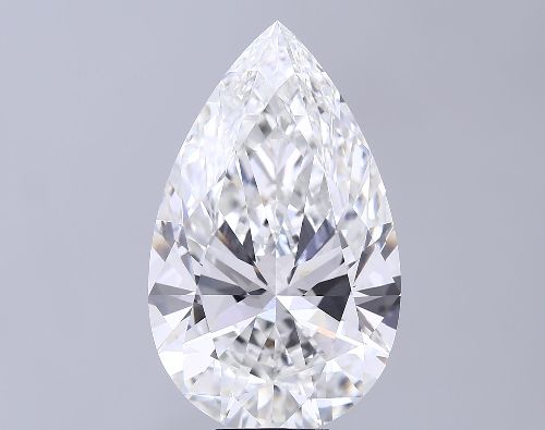 12.09ct F VVS2 Rare Carat Ideal Cut Pear Lab Grown Diamond
