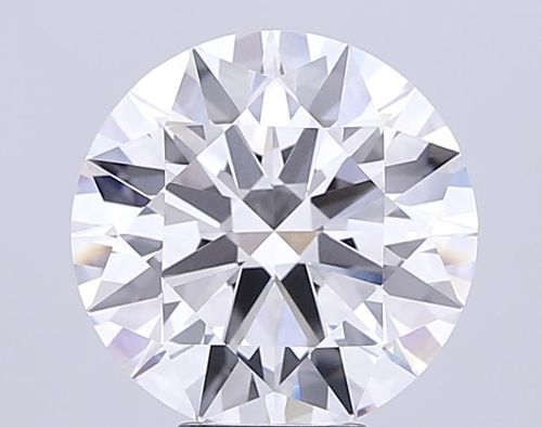 7.07ct E VVS1 Rare Carat Ideal Cut Round Lab Grown Diamond
