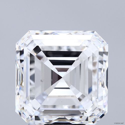15.03ct E VS1 Excellent Cut Asscher Lab Grown Diamond