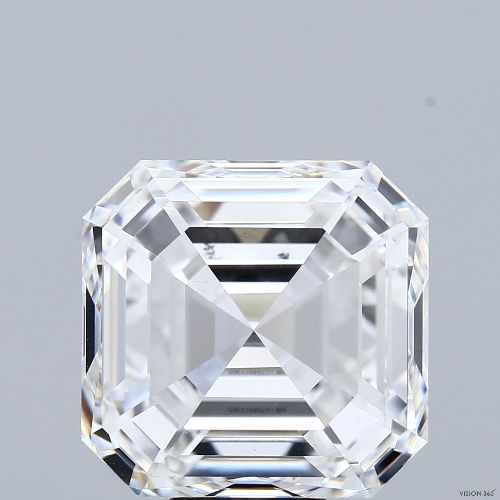 13.09ct E VS1 Rare Carat Ideal Cut Asscher Lab Grown Diamond