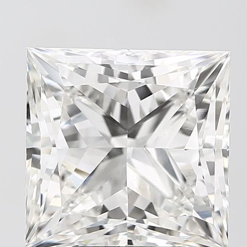 7.03ct F VS1 Rare Carat Ideal Cut Princess Lab Grown Diamond
