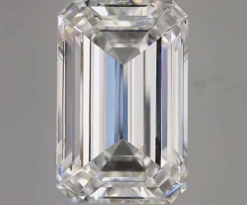 15.35ct F VVS2 Rare Carat Ideal Cut Emerald Lab Grown Diamond