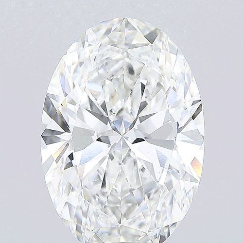 10.09ct F VS1 Rare Carat Ideal Cut Oval Lab Grown Diamond