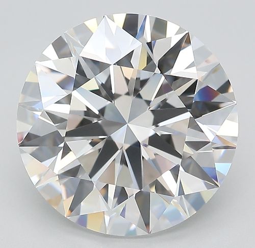 6.36ct D IF Rare Carat Ideal Cut Round Lab Grown Diamond