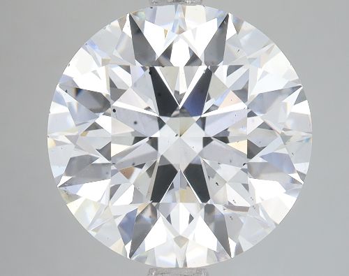 7.07ct E SI1 Rare Carat Ideal Cut Round Lab Grown Diamond