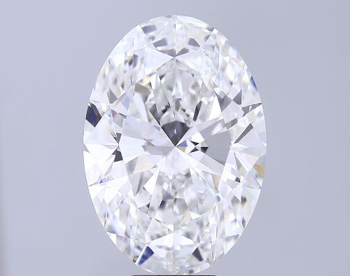 10.60ct F VVS2 Rare Carat Ideal Cut Oval Lab Grown Diamond
