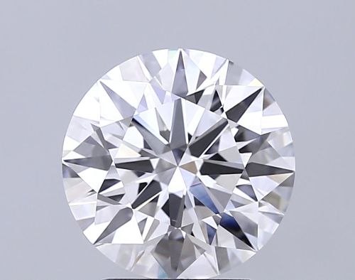 8.02ct E VVS2 Excellent Cut Round Lab Grown Diamond