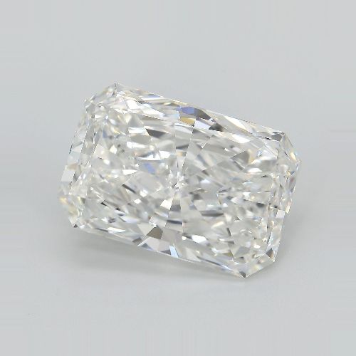 15.32ct F VVS2 Very Good Cut Radiant Lab Grown Diamond