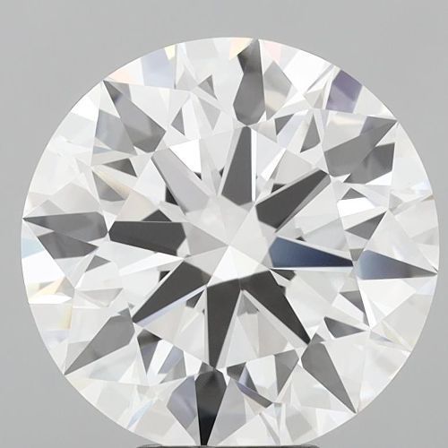6.77ct D IF Rare Carat Ideal Cut Round Lab Grown Diamond