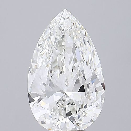 11.06ct G VVS2 Excellent Cut Pear Lab Grown Diamond