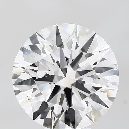 9.05ct F VS2 Rare Carat Ideal Cut Round Lab Grown Diamond