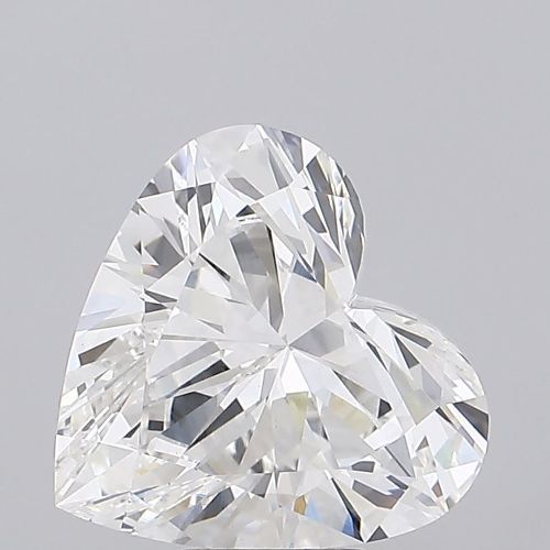 7.05ct F VVS2 Rare Carat Ideal Cut Heart Lab Grown Diamond