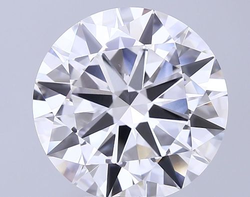 8.01ct E VVS2 Excellent Cut Round Lab Grown Diamond
