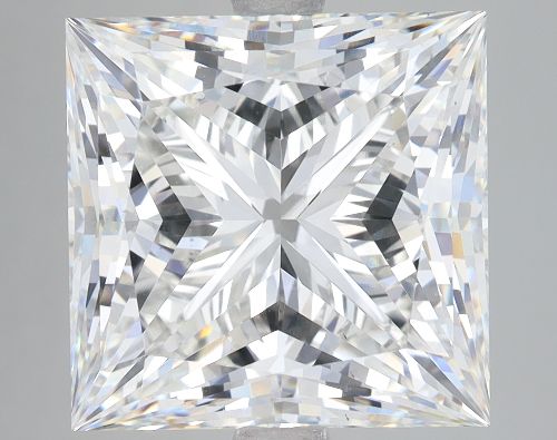 8.10ct G VS2 Rare Carat Ideal Cut Princess Lab Grown Diamond