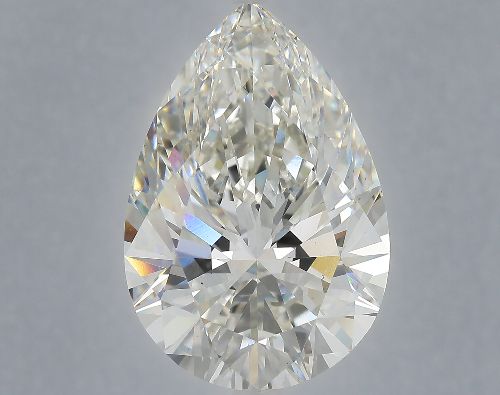 11.06ct H VS2 Rare Carat Ideal Cut Pear Lab Grown Diamond