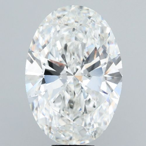 12.07ct F VVS2 Rare Carat Ideal Cut Oval Lab Grown Diamond