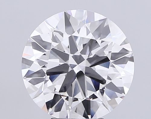 6.58ct E VVS1 Rare Carat Ideal Cut Round Lab Grown Diamond