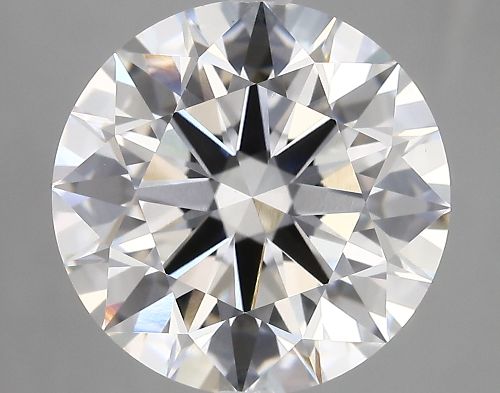 6.12ct D VVS2 Rare Carat Ideal Cut Round Lab Grown Diamond