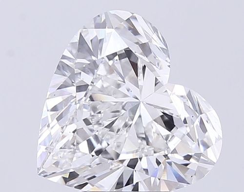 4.07ct E VS2 Rare Carat Ideal Cut Heart Lab Grown Diamond