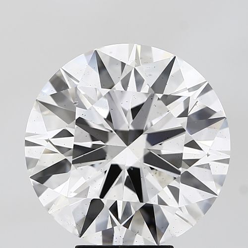 7.08ct F SI1 Rare Carat Ideal Cut Round Lab Grown Diamond