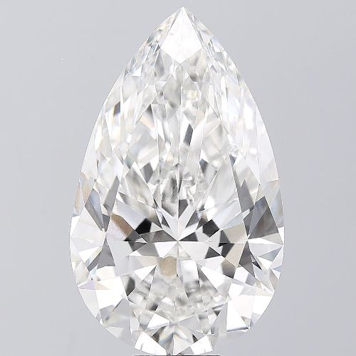 12.51ct F VVS2 Very Good Cut Pear Lab Grown Diamond