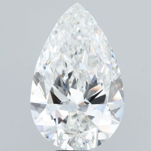 11.55ct F VS1 Rare Carat Ideal Cut Pear Lab Grown Diamond