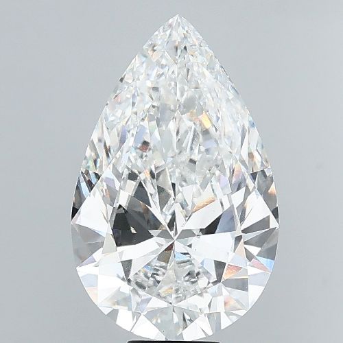 12.07ct F VVS2 Rare Carat Ideal Cut Pear Lab Grown Diamond
