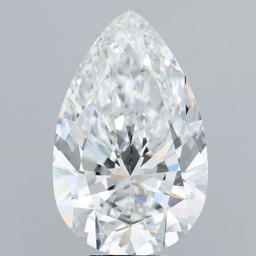 8.09 Carat Pear Lab Diamond